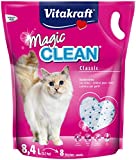 Vitakraft Magic Clean - Silica strooisel 8 weken voor katten - 8,4L
