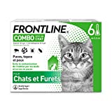 Frontline Combo Chat - Anti-vlooien en anti-teken voor katten - 6 pipetten