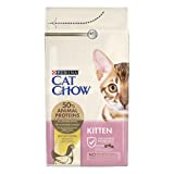 Purina Cat Chow Kitten Kroketten, Rijk aan Kip, 1.5kg