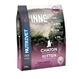 NUTRIVET - INNE CHAT - Graanvrije brokjes - Kitten - Kip - 80% ingrediënten van dierlijke oorsprong - 6kg