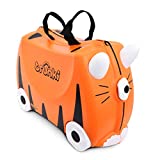 Trunki Koffer op wielen voor kinderen en handbagage voor kinderen: Tipu Tiger Koffer op wielen (Oranje)
