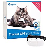 Tractieve GPS-halsband voor katten (2021) | Volg hem overal| 24-uurs GPS-tracking en 365-daagse geschiedenis